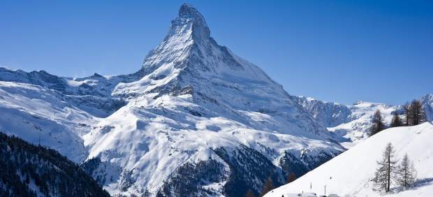 La montaña Matterhorn, en Suiza 