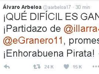 Tuit de Arbeloa