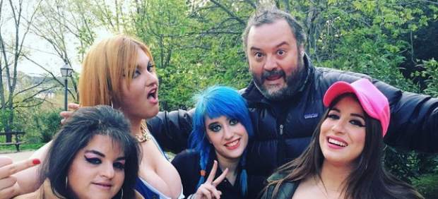 Torbe en el rodaje de su nueva serie Torbe en el rodaje de su nueva serie