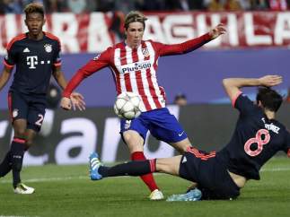 Fernando Torres en el Atlético Madrid - Bayern Munich