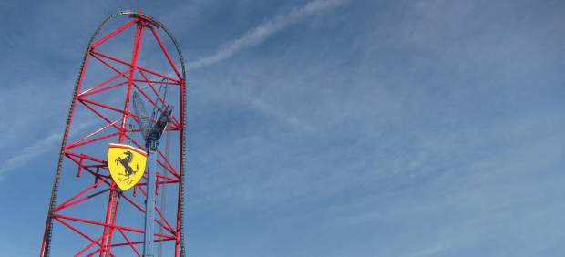 Montaña rusa Ferrari Land en PortAventura World