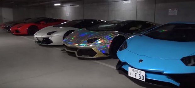 El parking más lujoso de Tokyo