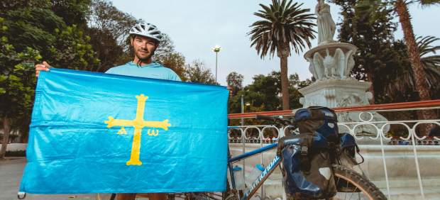 El coclista asturiano Juan Sin Miedo.