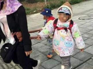 Lai Rijia, niño chino con autismo.