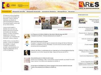 PARES, Portal de Archivos Españoles