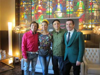 José Mota, Maribel Verdú, Pablo Berger y Antonio de la Torre.