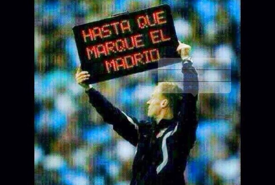 Hasta q marque el madrid