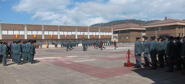 Acto del 172 aniversario de la Guardia Civil.