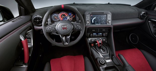 Interior del Nissan GT-R Nismo