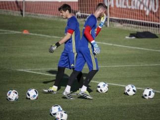 Casillas y De Gea