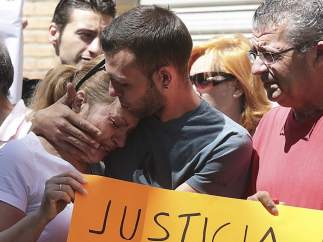 Manifestación en apoyo a Alejandro