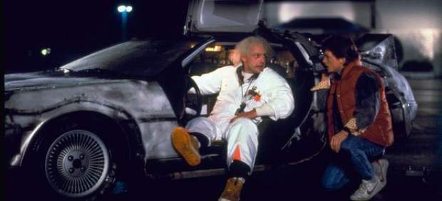 DeLorean en 'Regreso al futuro'