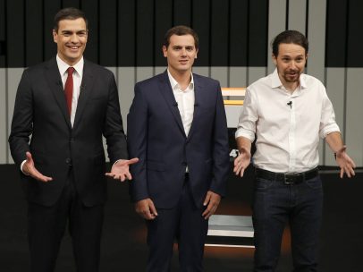 Debate a cuatro con Rajoy, Sánchez, Iglesias y Rivera
