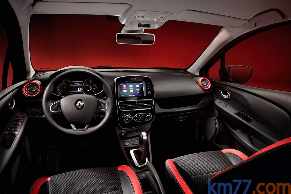 Aspecto interior del Renault Clio 2016