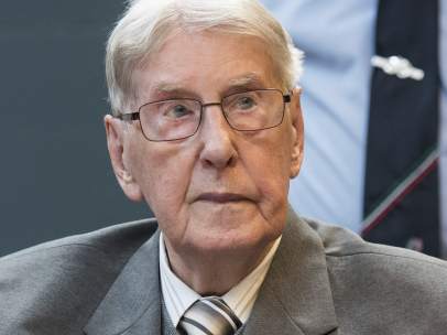 Reinhold Hanning, antiguo miembro de las SS hitlerianas.