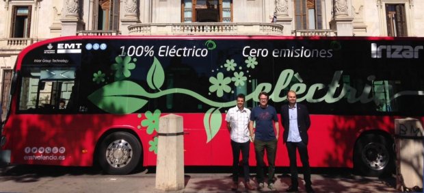 Bus eléctrico en Valencia