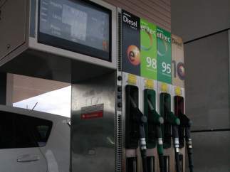 Surtidor de gasolina.