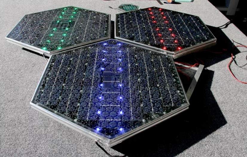 Paneles Led Solar Roadways
