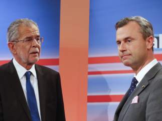 Alexander Van der Bellen y Norbert Hofer