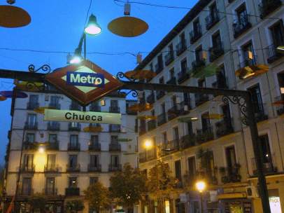 La madrileña plaza de Chueca