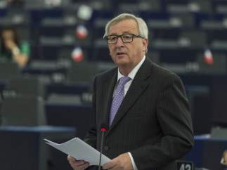 Juncker, en el Parlamento Europeo