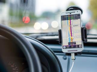 GPS en un teléfono móvil