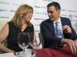 Susana Díaz y Pedro Sánchez Susana Díaz y Pedro Sánchez