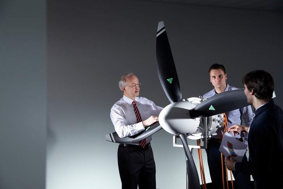 Desarrolladores de Siemens con el motor eléctrico para aviones