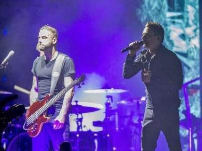 La banda Muse actuando en el FIB 2016.