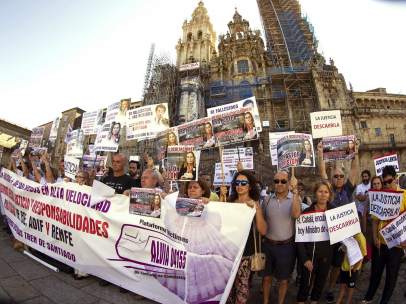 Concentración de las víctimas del Alvia