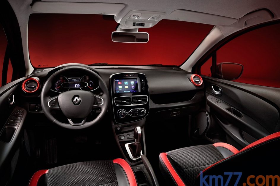 Interior del Renault Clio 5p y Clio Sport Tourer