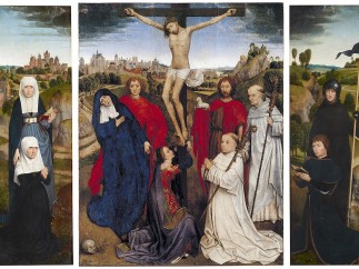 Hans Memling, The Triptych of Jan Crabbe, ca. 1467-70