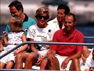 Lady Di en Mallorca