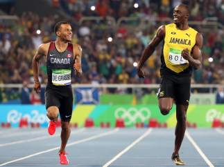 Bolt y De Grasse