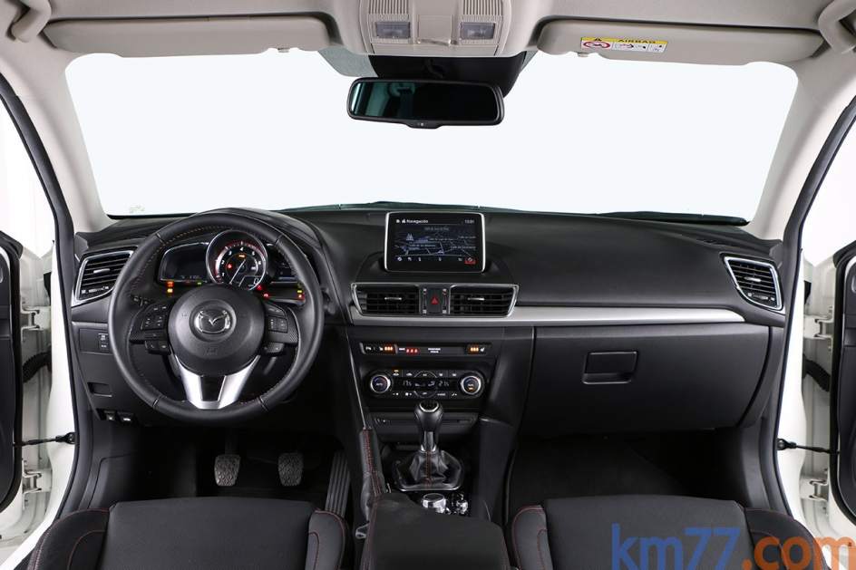 Aspecto interior del Mazda 3