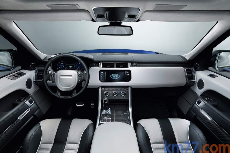 Aspecto interior del Range Rover Sport