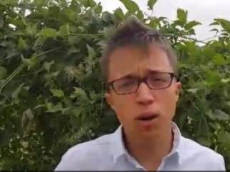 Errejón critica el acuerdo PP-C's en un vídeo publicado en Twitter