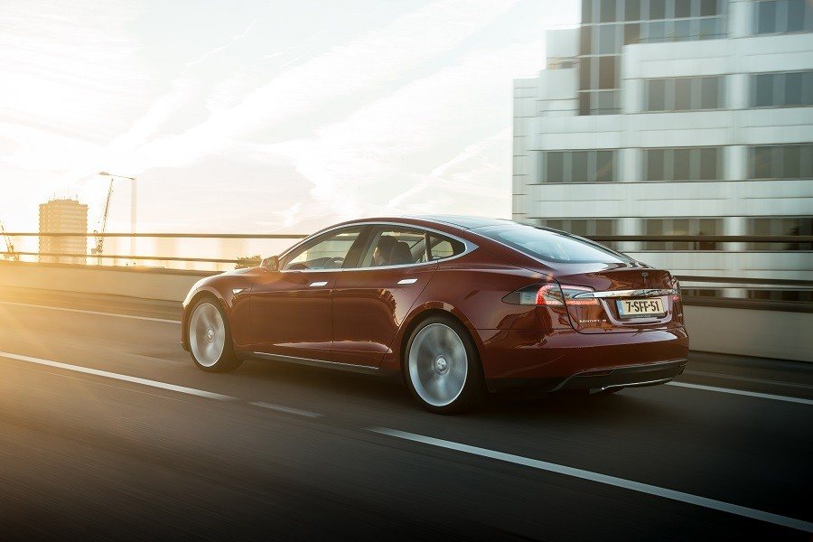 Imagen de un Tesla Model S