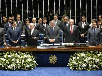 Temer jura el cargo