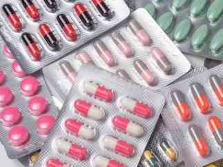 Antibióticos. Fármacos. Blíster. Pastillas.