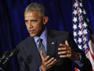 Barack Obama en la cumbre ASEAN en Laos