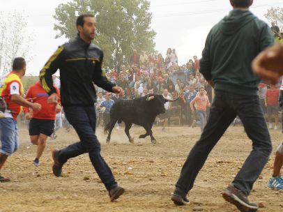 'Pelado' corriendo por Tordesillas