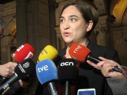 La alcaldesa de Barcelona, Ada Colau