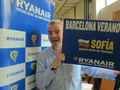 El consejero delegado de Ryanair, Michael O'Leary.