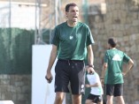 Gustavo Poyet, entrenador del Betis Gustavo Poyet, entrenador del Betis