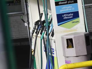 Surtidor de gasolina.