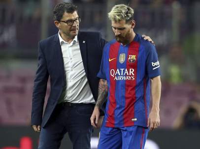 Messi lesionado