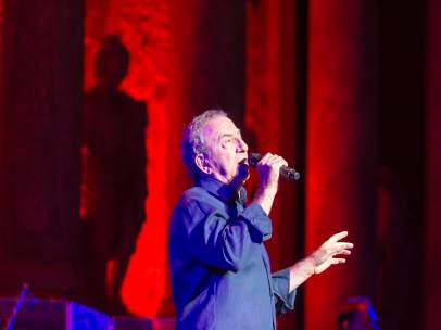 José Luis Perales en el teatro romano de Mérida