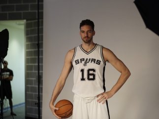 Gasol, de corto con los Spurs
