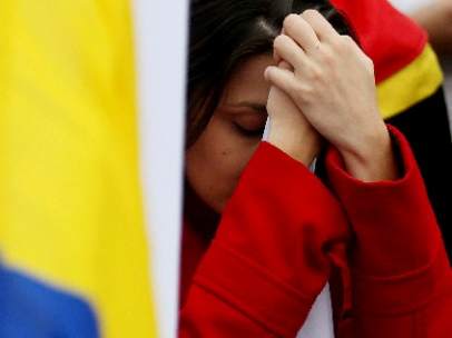 Lágrimas tras el 'no' en Colombia
